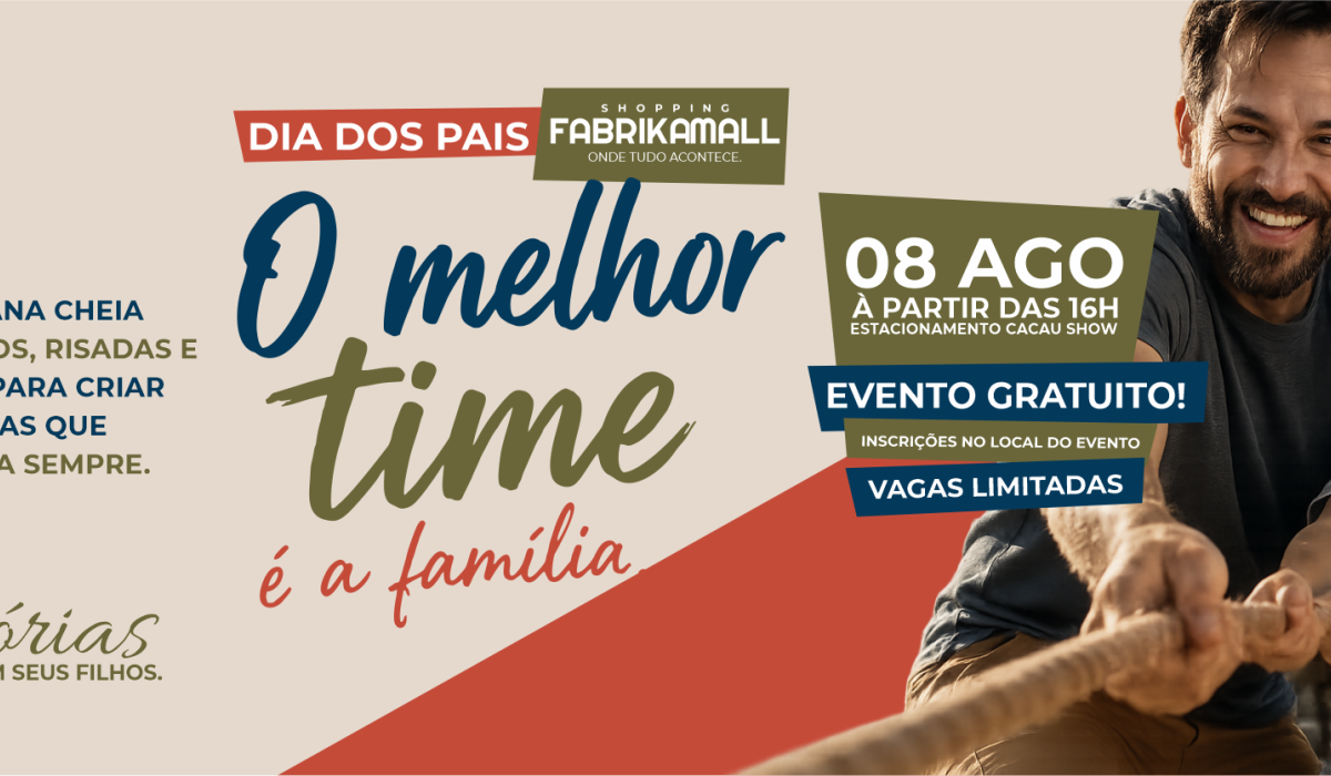 O melhor time é a família!!