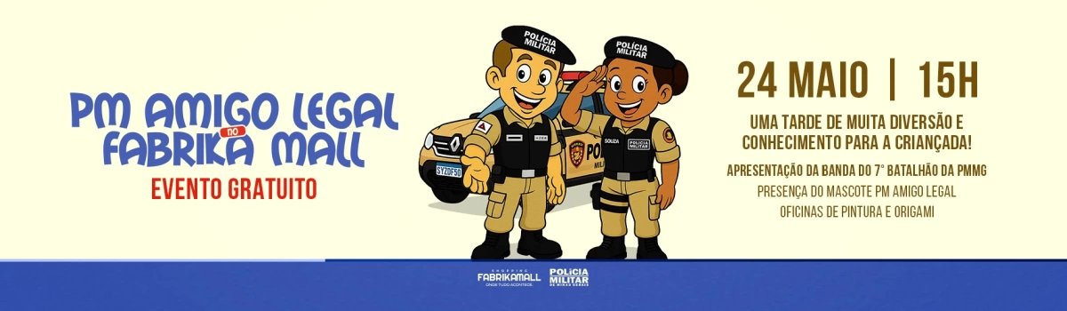 PM AMIGO LEGAL NO FABRIKA MALL ✨🚔