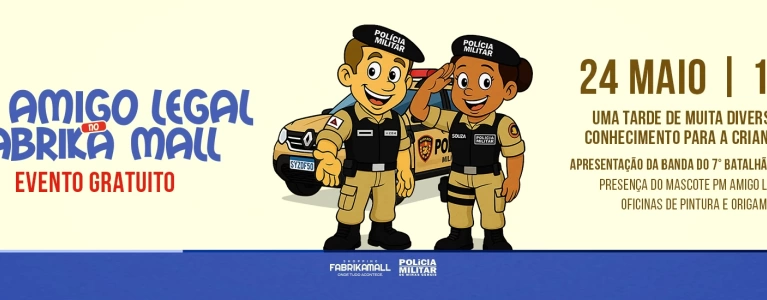 PM AMIGO LEGAL NO FABRIKA MALL ✨🚔