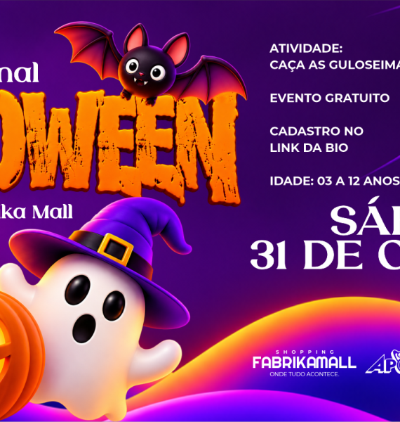 Tradicional Halloween do Fabrika Mall