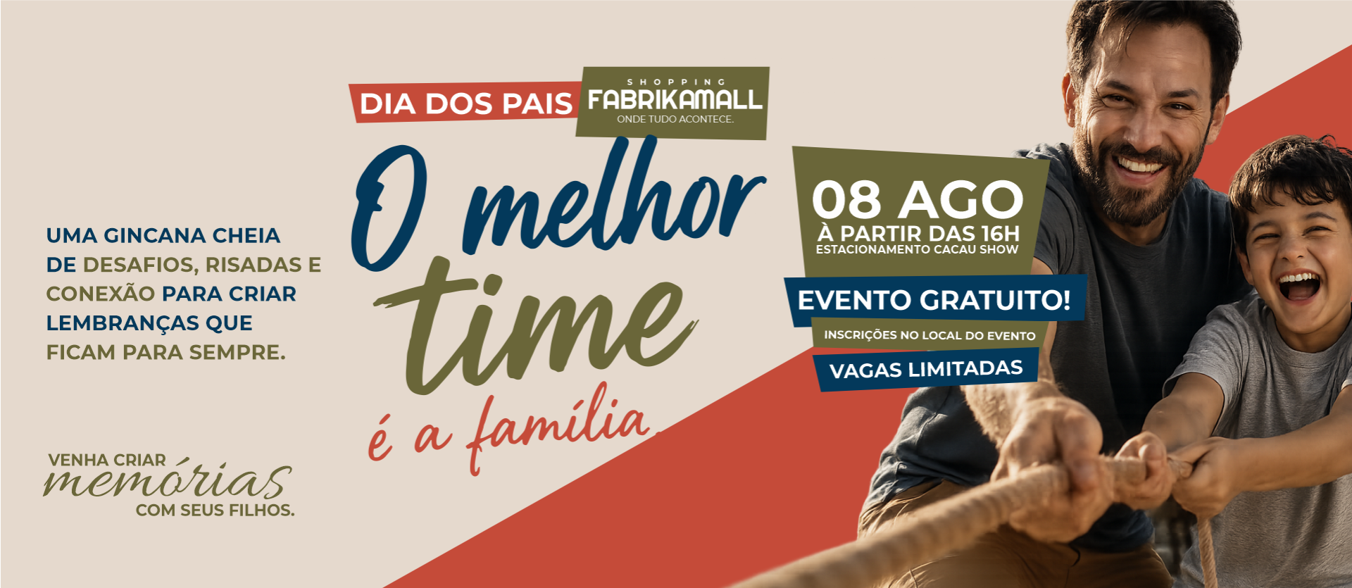O melhor time é a família!!