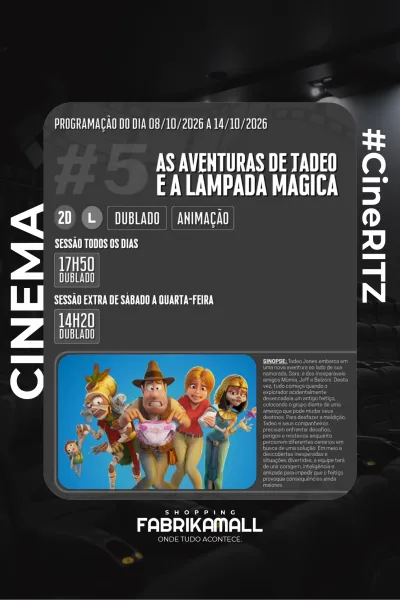 AS AVENTURAS DE TADEO E A LÂMPADA MÁGICA