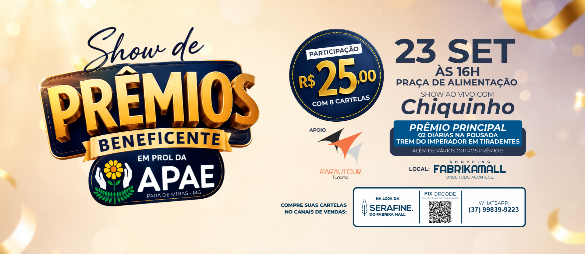 SHOW DE PRÊMIOS!!